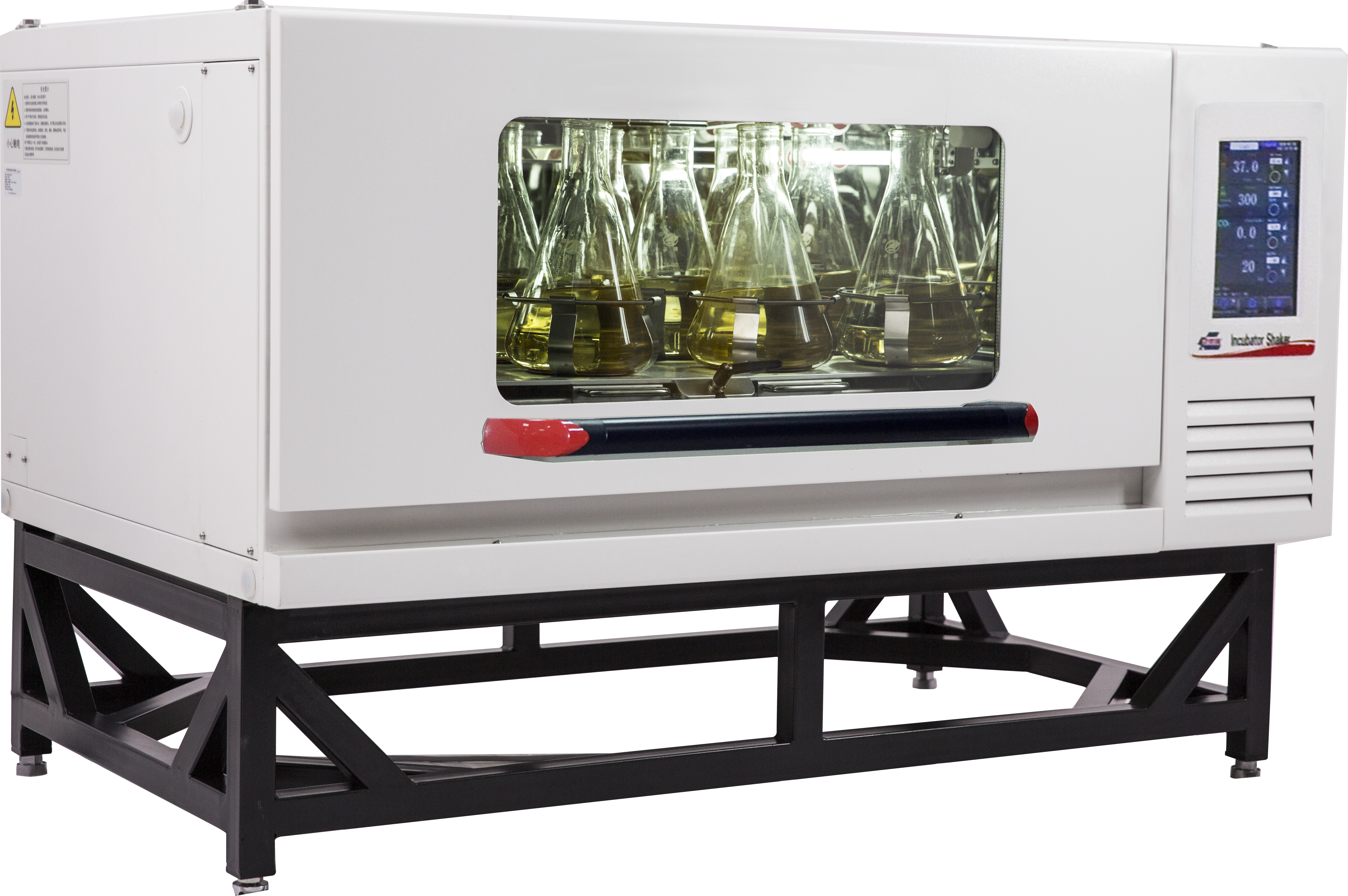 Produktfoto: Schüttelinkubator IS-6 mit Kühlung und Touchscreen, großes Tablar 900 x 560 mm